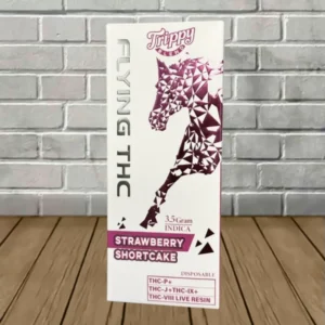 Alternative view of Flying THC Live Resin Trippy Blend Disposable 3.5g