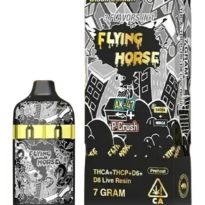 AK-47 | P CRUSH Flying Horse Stoner Blend Black Edition Disposable 7G