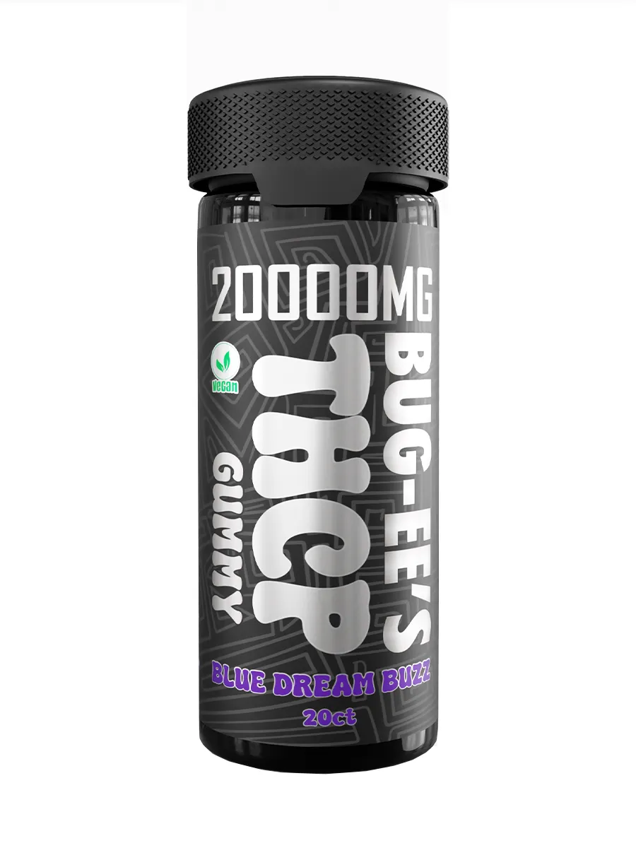 Blue Dream Buzz Flying Horse Bugees THCP Gummies 20ct