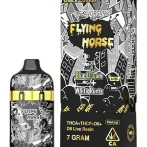 Blue Dream | White Runtz Flying Horse Stoner Blend Black Edition Disposable 7G