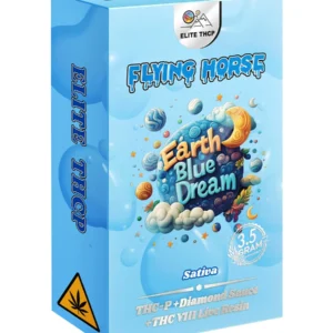 Earth Blue Dream Flying Horse THCP+Diamond Sauce+THC VIII Live Resin Vape 3.5G