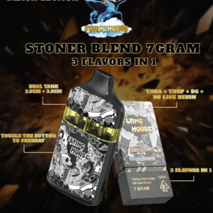 Alternative view of Beer Blush | Cocktail Flying Horse Stoner Blend Black Edition Disposable 7G