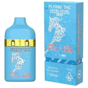 Fruity Pebbles + Blue Dream Flying Horse THC Waka Waka Blend Disposable 7G