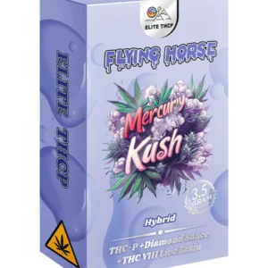 Mercury Kush Flying Horse THCP+Diamond Sauce+THC VIII Live Resin Vape 3.5G