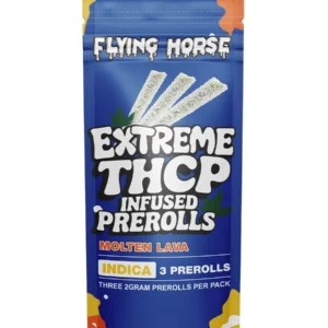 Molten Lava Flying Horse Extreme THCP Infused Pre-Rolls 3ct