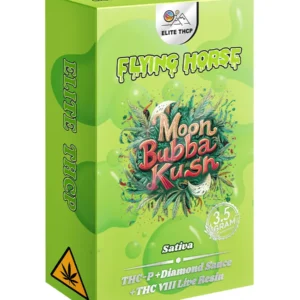 Moon Bubba Kush Flying Horse THCP+Diamond Sauce+THC VIII Live Resin Vape 3.5G
