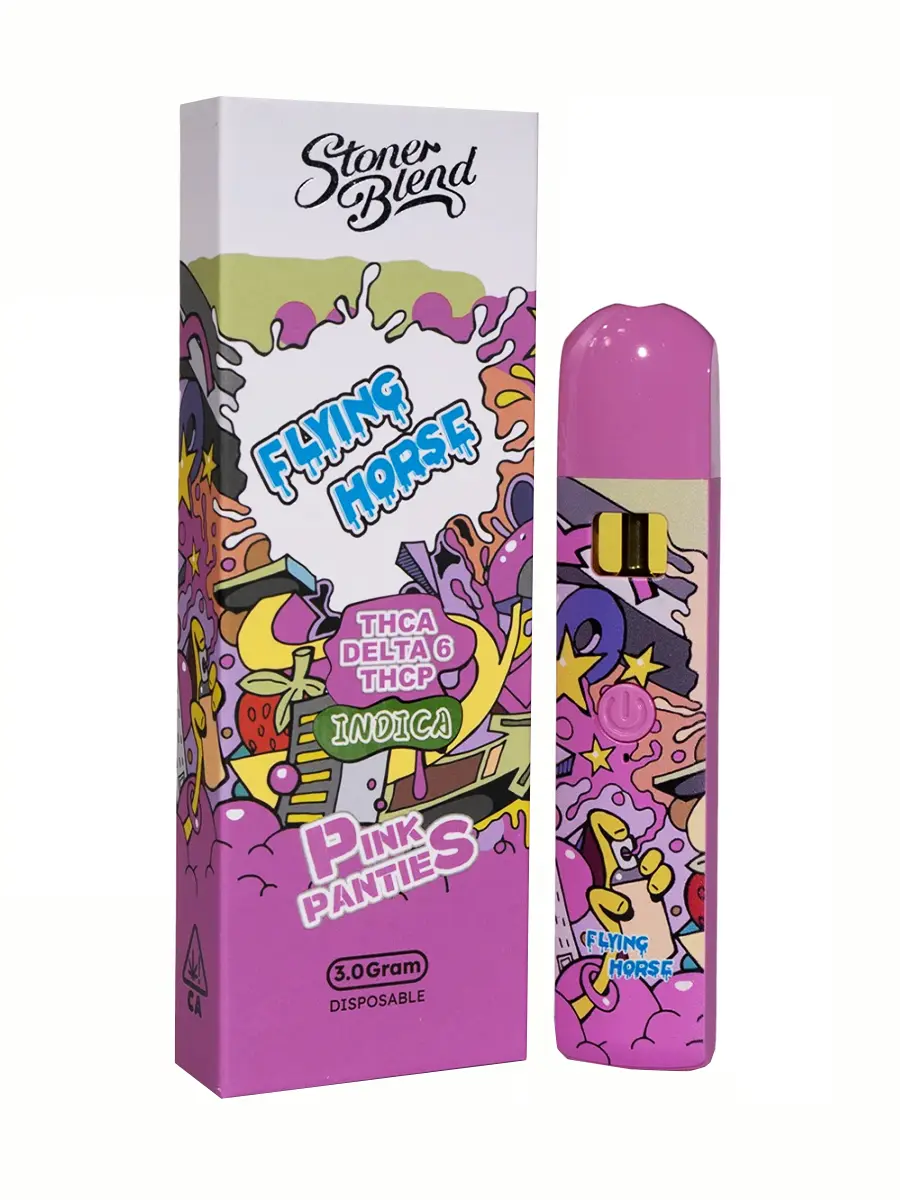 Pink Panties Flying Horse Stoner Blend Disposable 3G