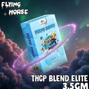 Alternative view of Earth Blue Dream Flying Horse THCP+Diamond Sauce+THC VIII Live Resin Vape 3.5G