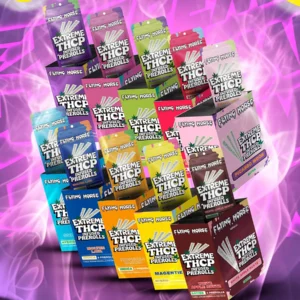 Alternative view of Grape Ape Flying Horse Extreme THCP Infused Pre-Rolls 3ct