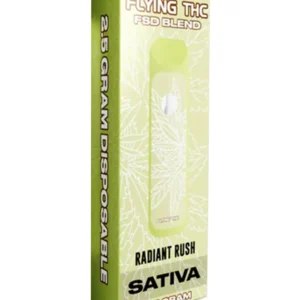 Radiant Rush Flying Horse THC FSD Blend Disposable 2.5G