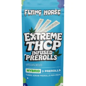 Subzero Flying Horse Extreme THCP Infused Pre-Rolls 3ct