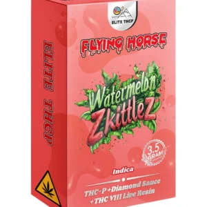 Watermelon Zkittlez Flying Horse THCP+Diamond Sauce+THC VIII Live Resin Vape 3.5G