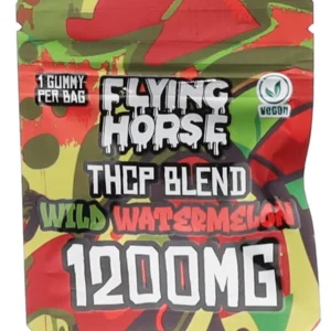 Wild Watermelon Flying Horse THCP Blend Infused Gummies 1200MG